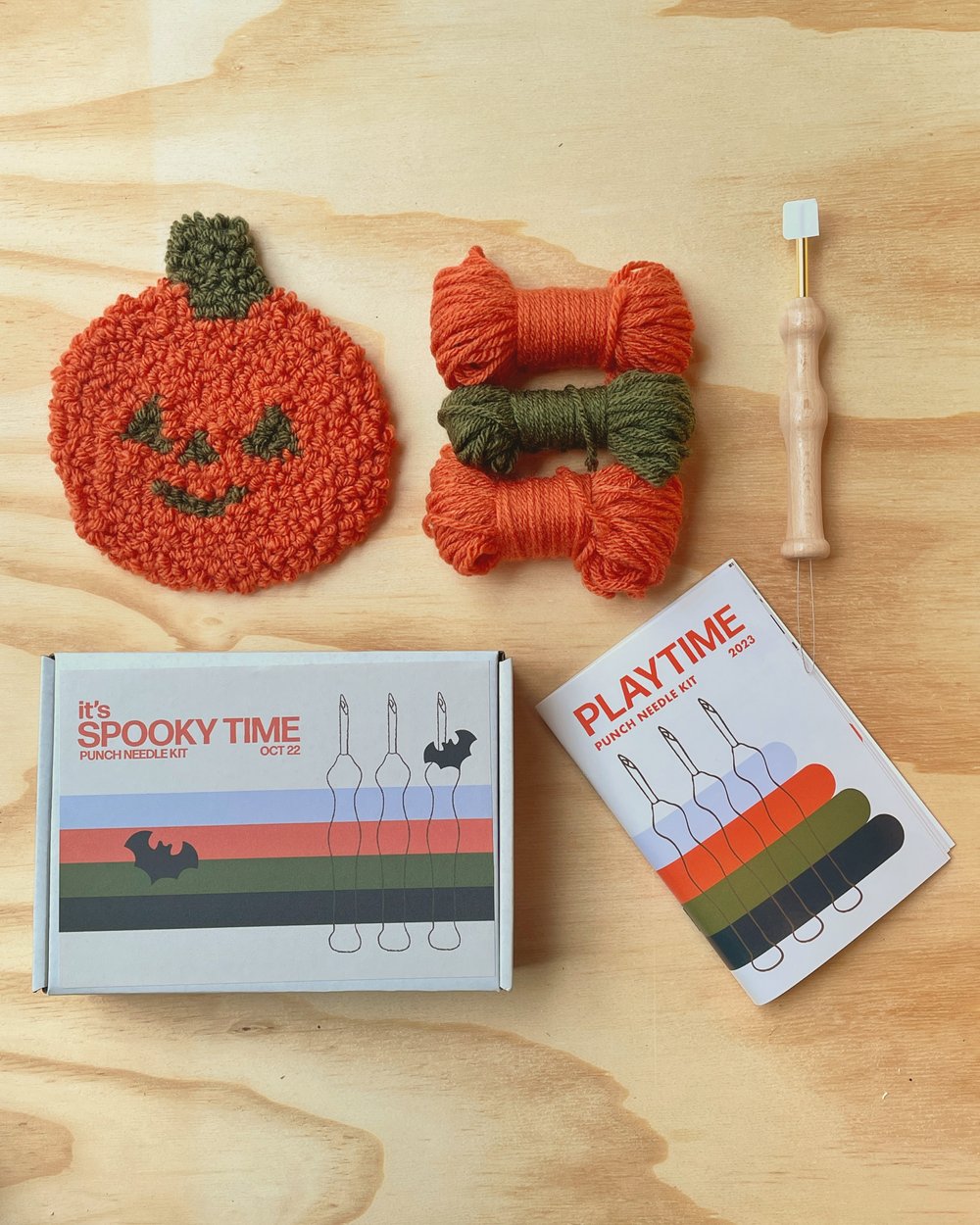Strawberry Punch Needle Kit – Great Heron Thread Co.
