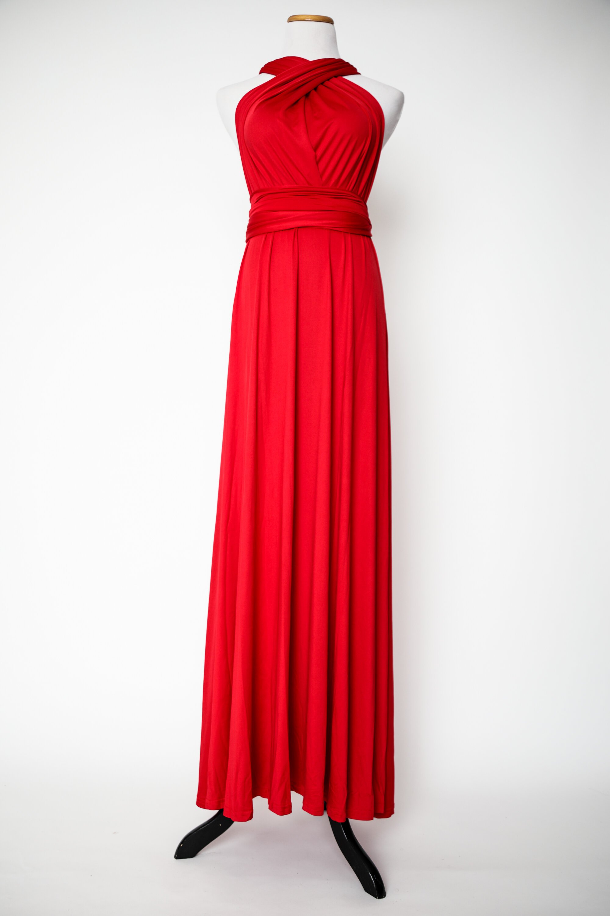Color Red, Size Large (convertible dress)