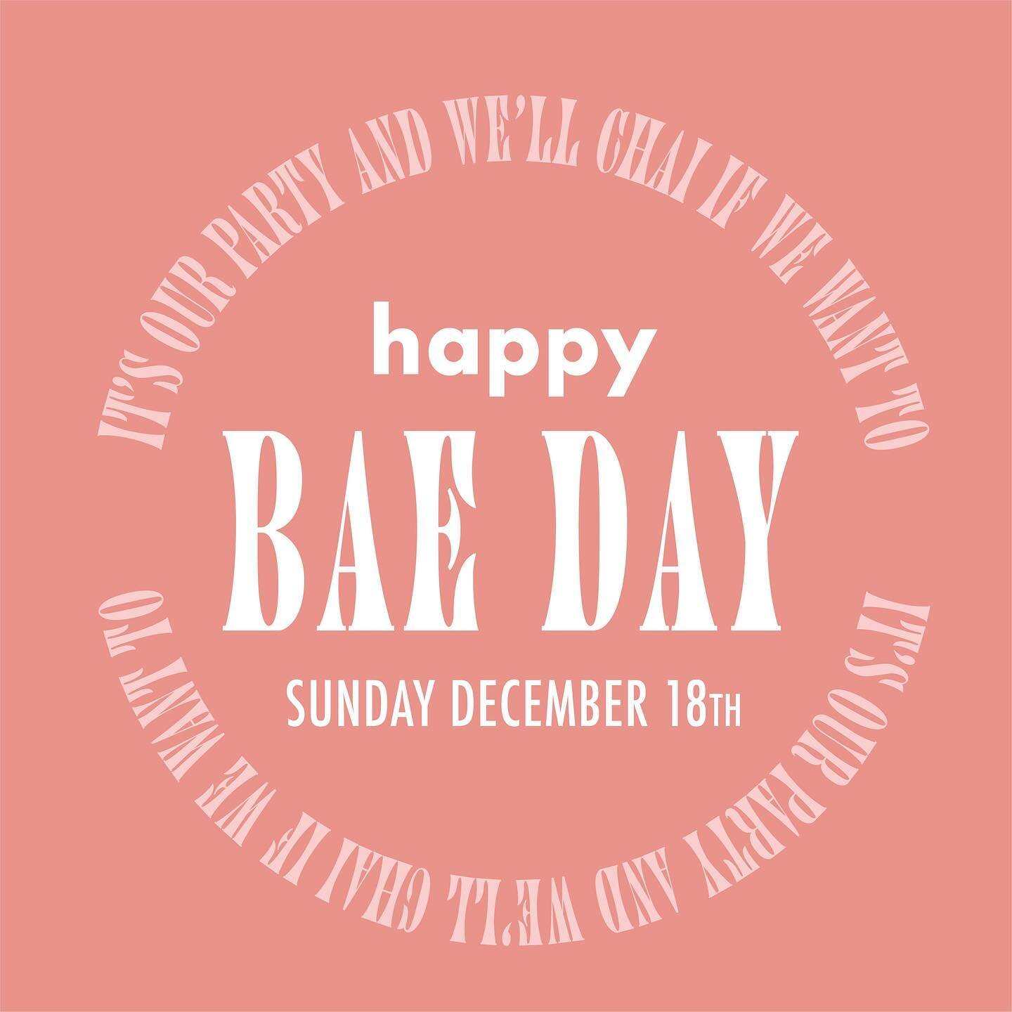 💕🪩☕️ ONE WEEK TIL BAE DAY ☕️🪩💕

baes we can&rsquo;t believe it but we&rsquo;ll be celebrating our first anniversary next Sunday. this has been a year absolutely full of learning, growing, and caffeinating with wonderful new friends. we invite you