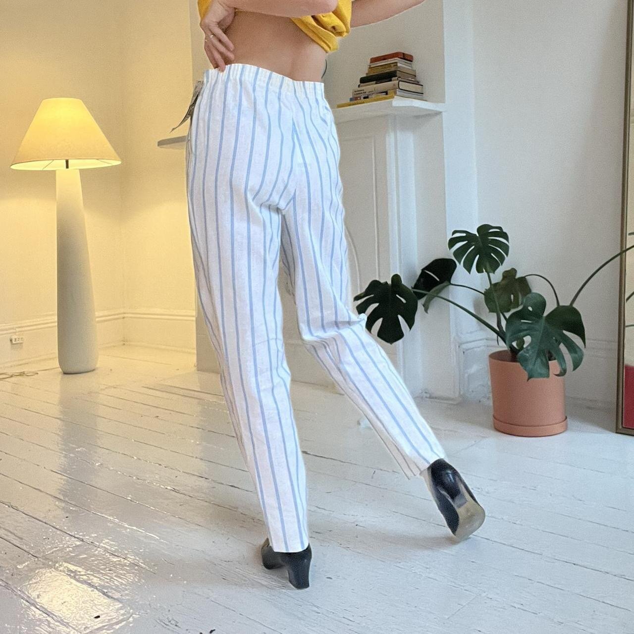 80’s Deadstock Striped Pants (28”-32”) — Shop Tessbee | Vintage and Natural  Dye