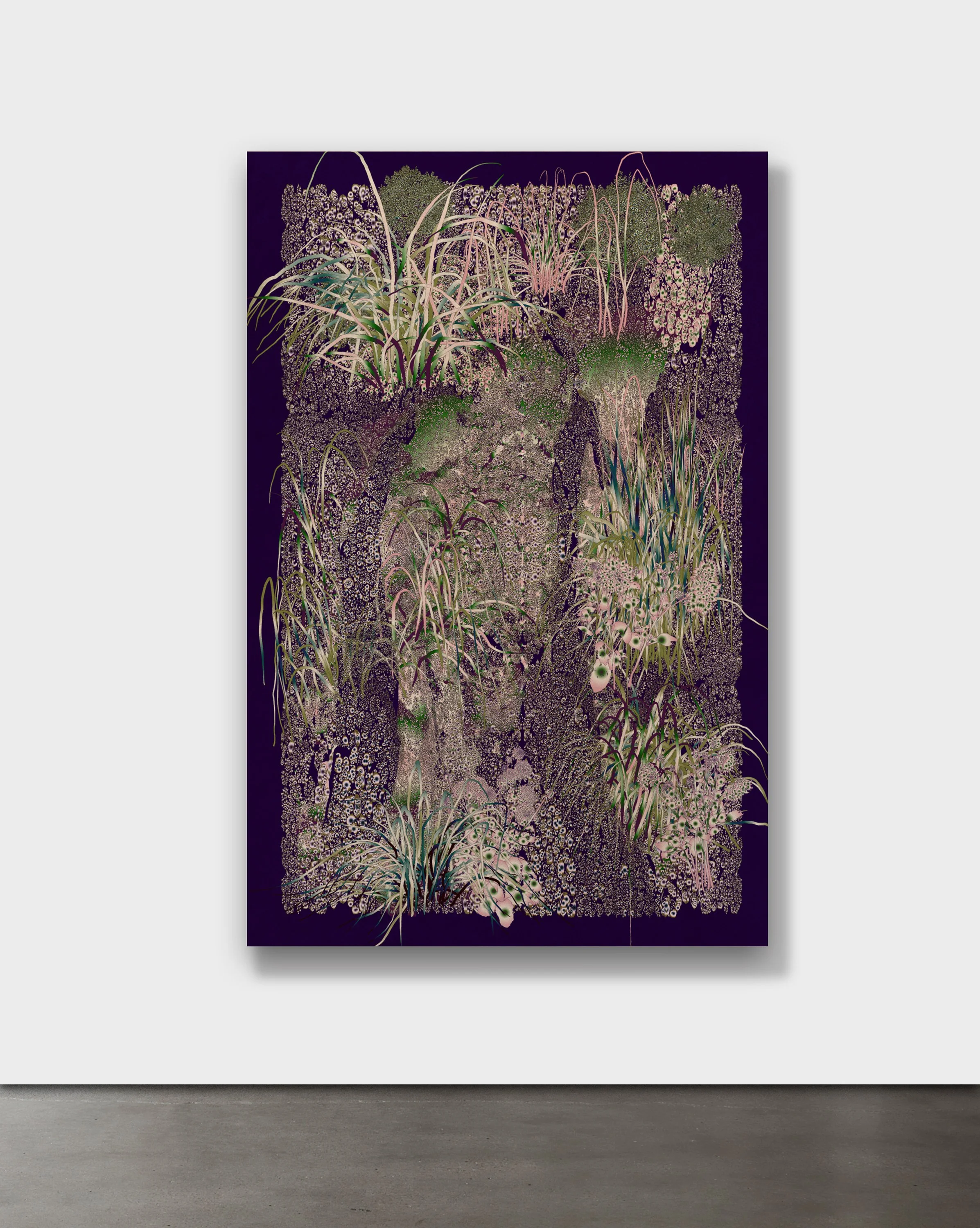 Floating World (night waterfall)