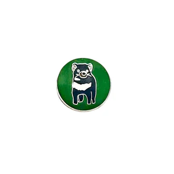 Red Parka - Tasmanian Devil Pin