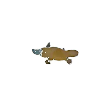 Red Parka - Platypus Pin