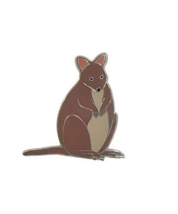 Red Parka - Tasmanian Pademelon Pin