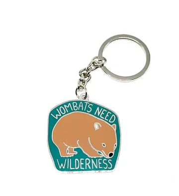 Wombats need wilderness key ring.webp
