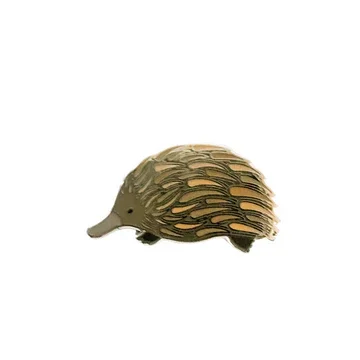 Red Parka - Echidna Pin
