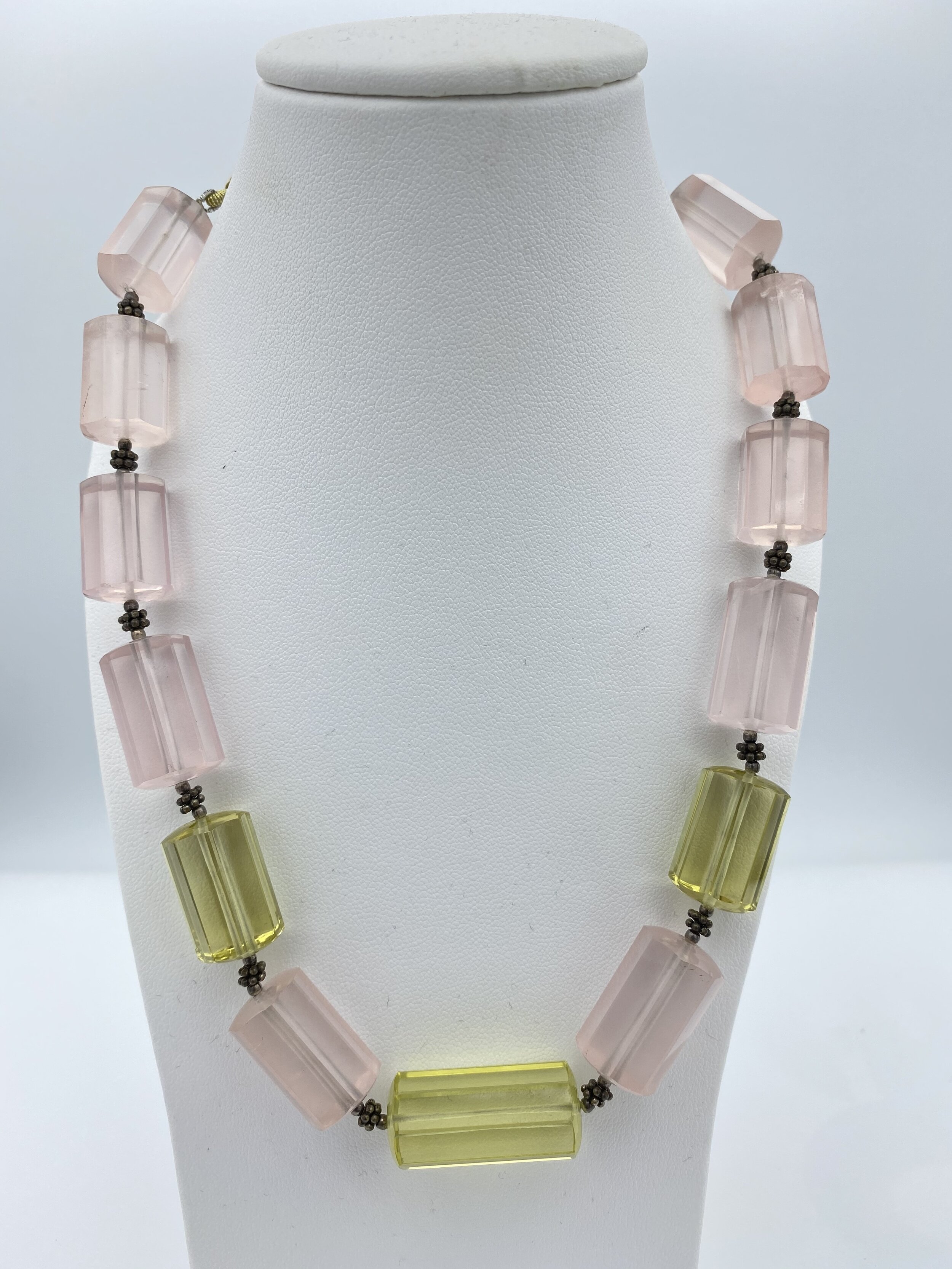 ROSE QTZ &amp; GEERN GOLD   455.00