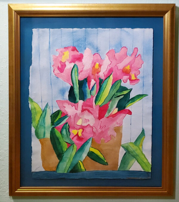 'Prize Orchid' - Original painting