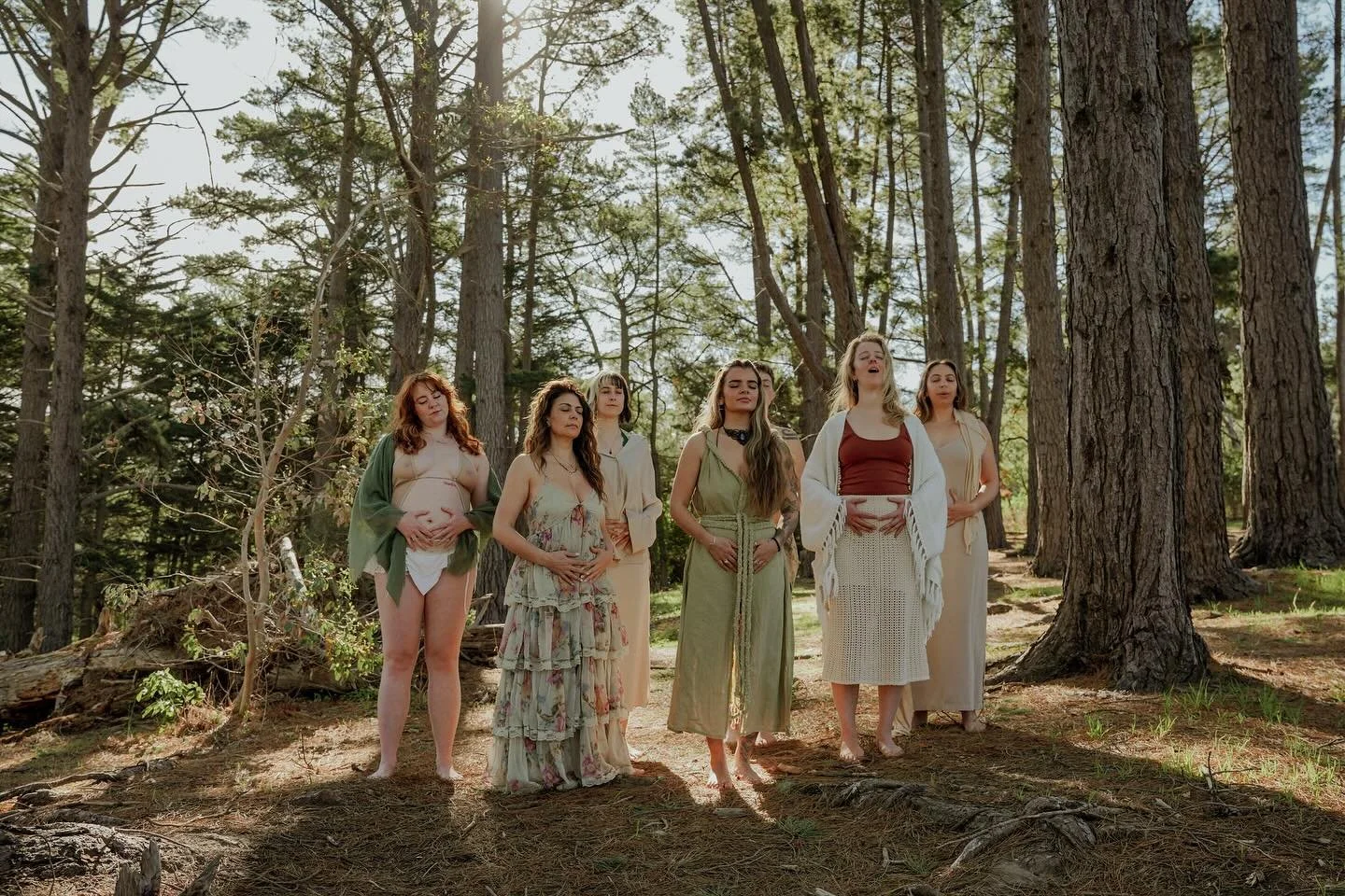 Here come the fairies 🧚&zwj;♀️ 

~ 

Yesterday the fairies made themselves known during the Sisterhood Photoshoot that unfolded in the depths the forest on the Mornington Peninsula 🌿

What an honour it was to capture these beautiful women in their 