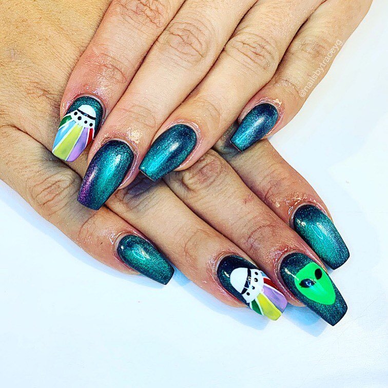 nails by tracey g colour and co holographi mani.jpg