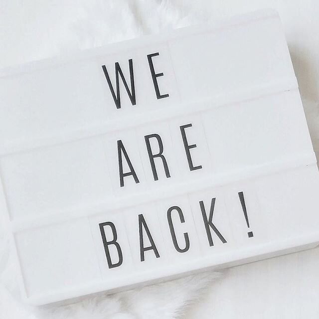 The best kind of announcement to wake up to. As of JUNE 1 our little doors will be back open. I am smiling from ear to ear and am sure a lot of you are too! We honestly cannot wait to see everyone back in the salon for some chats and pampering! 
We w