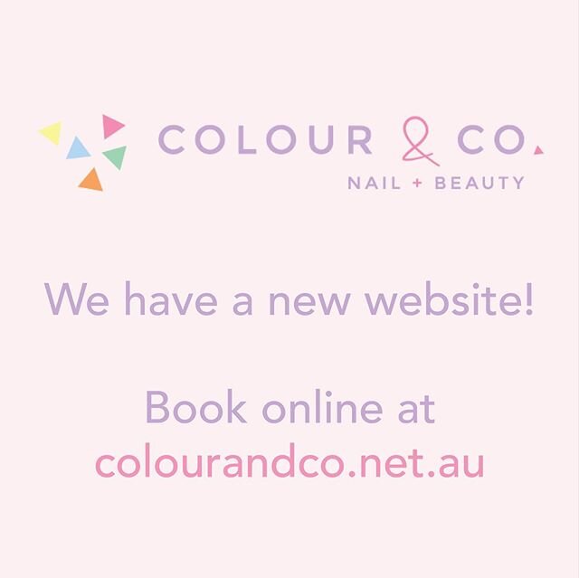 ✨Big news!✨
We have a new website for @colour_and_co AND you now can book online!
👉Visit the link in our bio to check it out!
We look forward to seeing you soon x

#colourandco #nailandbeauty #geelong
