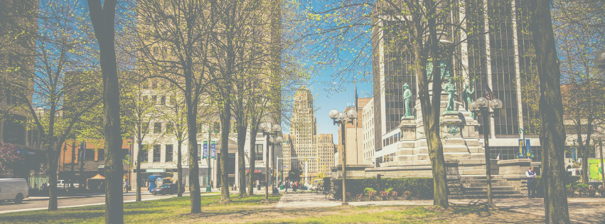 Photo courtesy of Shamir Hunley from Unsplash. Image of Buffalo NY.