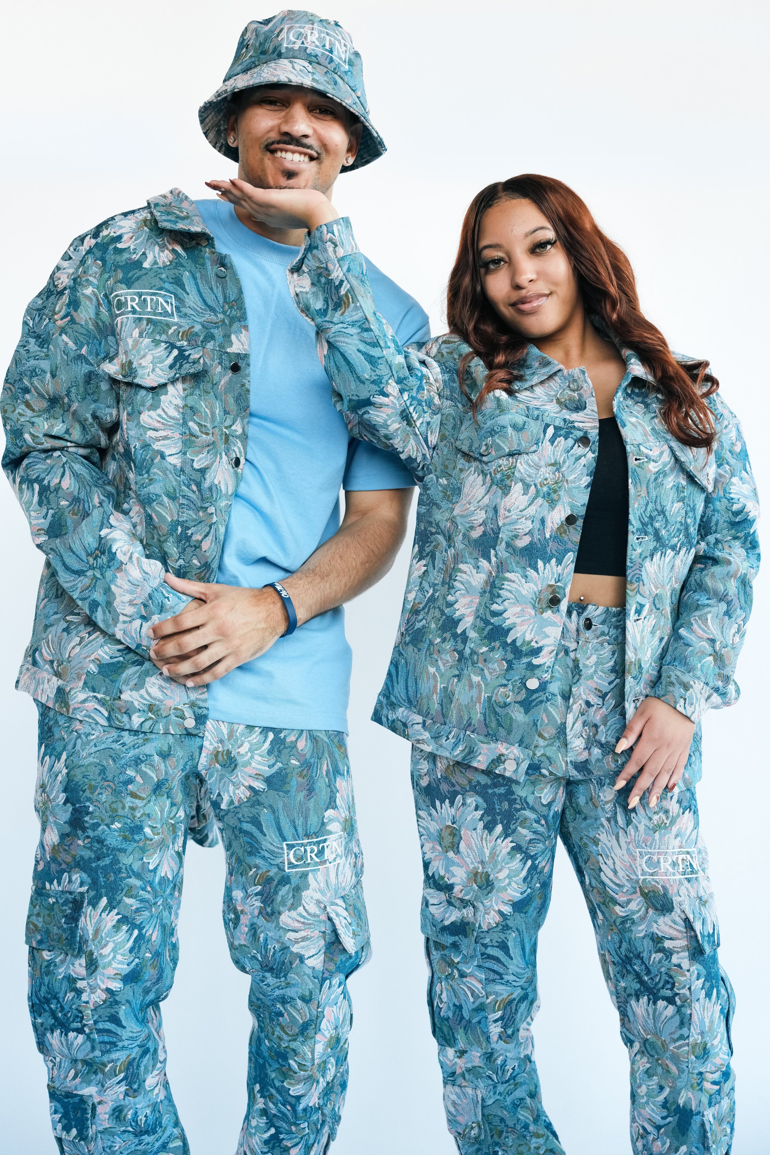 Bloom Jacquet (Blue)