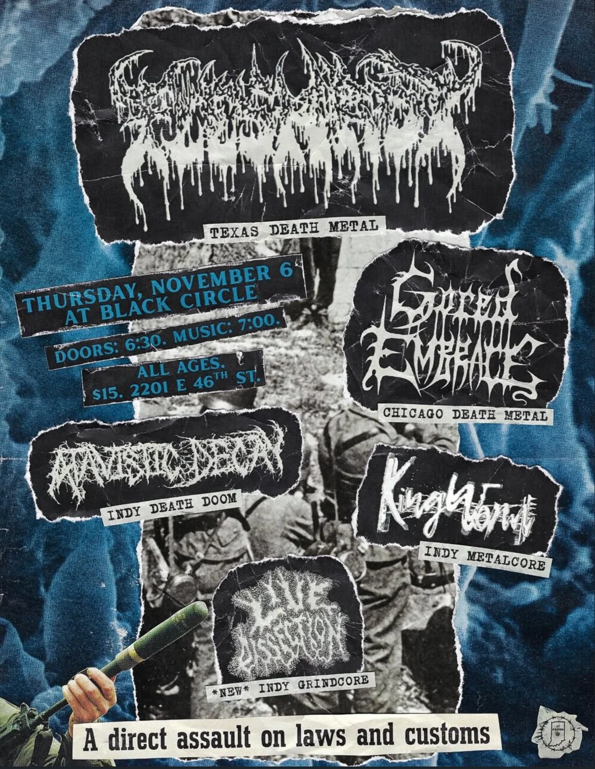 317 Shows Presents Fleshrot & Gored Embrace