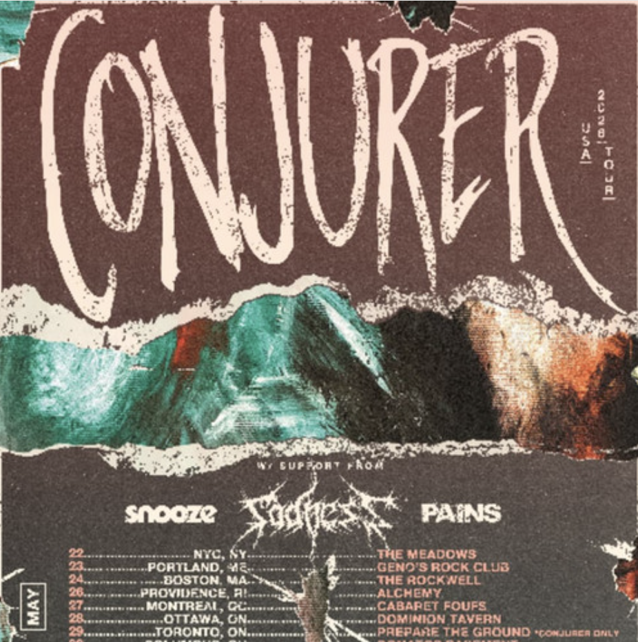 Stranger Attractions & 317 Shows Presents CONJURER (UK)!!