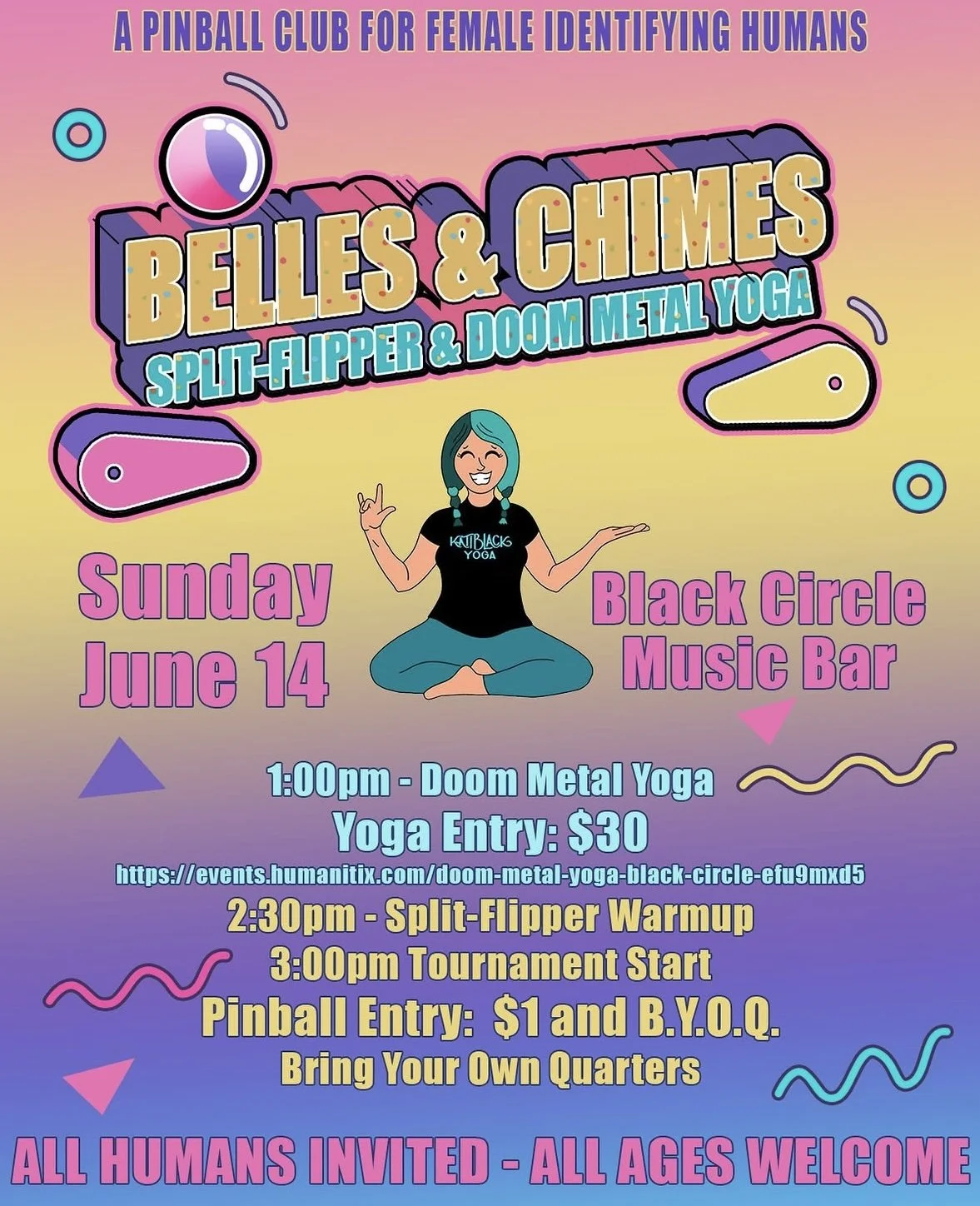Belles & Chimes Split-Flipper & Doom Metal Yoga