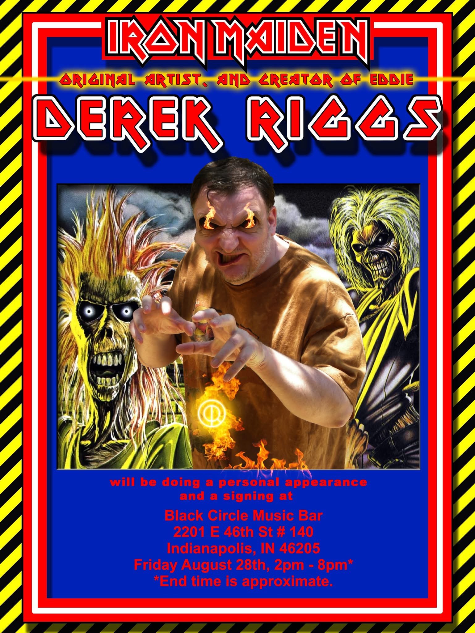 Stranger Attractions Presents Derek Riggs 