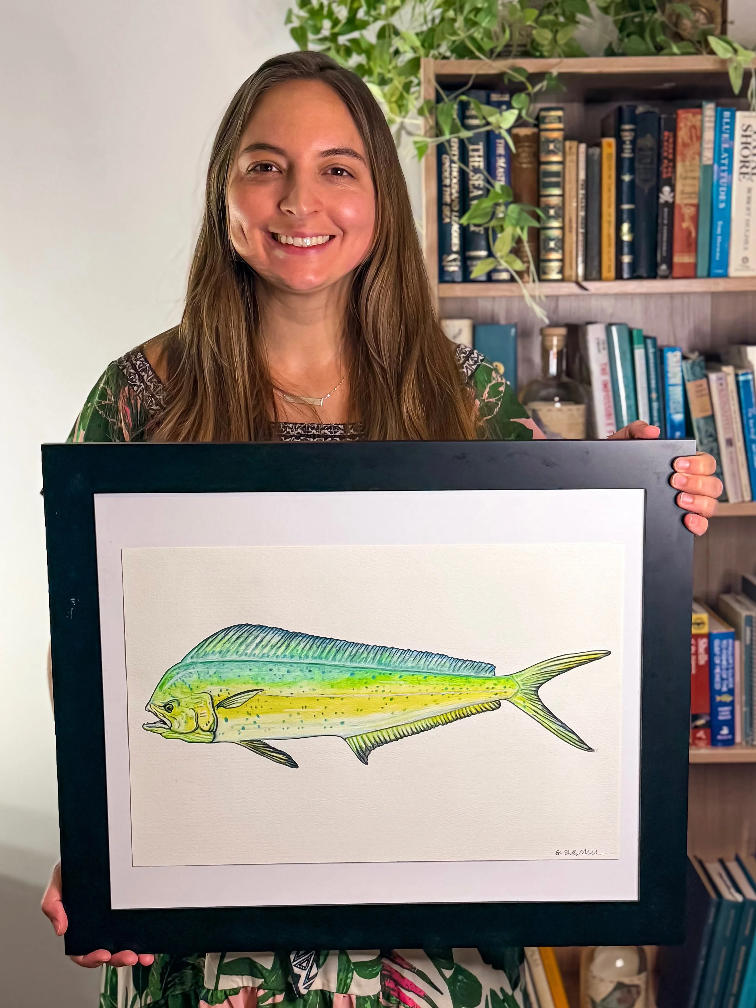 Mahi Mahi Original Watercolor