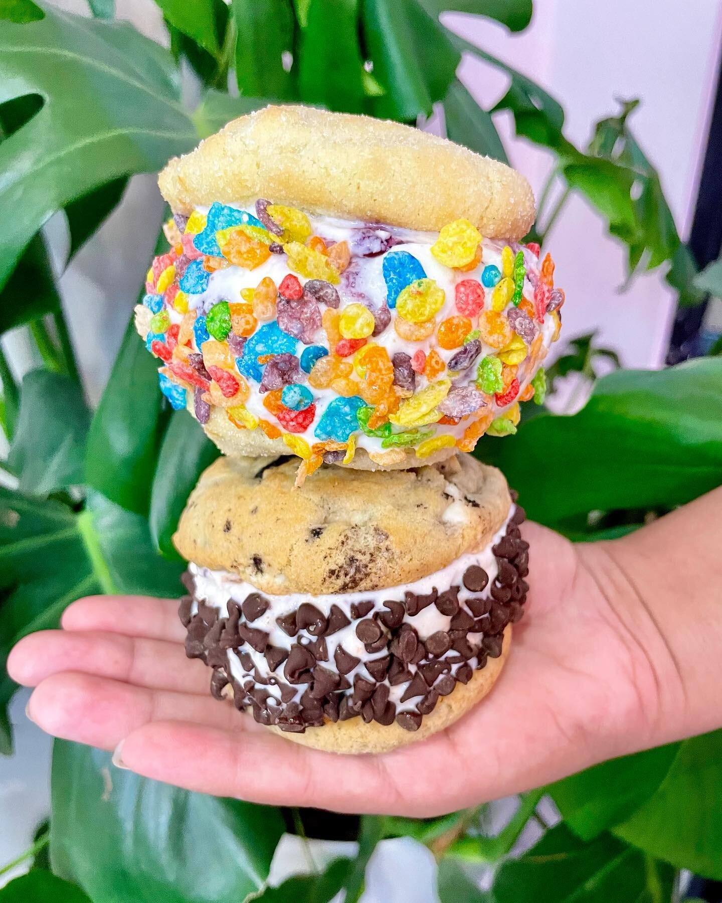 Fruity Pebbles or Chocolate Chips 👀

Memorial Day Weekend Hours:
Saturday: 12-10pm
Sunday: 5-10pm
Monday: Closed

Come grab some of the lemon sugar cookies and blueberry cheesecake ice cream before we roll out our June seasonals!
.
.
.
#treatyoursel