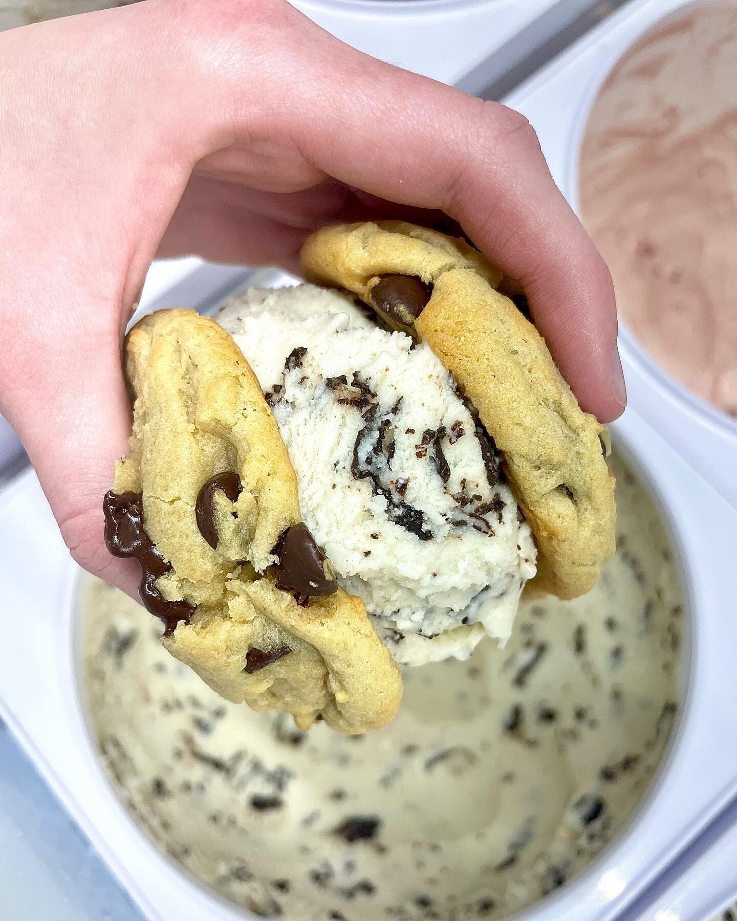 Non-dairy vegan flavors are back in stock 🍦🍦🍦

We&rsquo;ve been sold out of non-dairy flavors since early summer but will have a rotating flavor for the rest of the year!

🍪 Classic Chocolate Chip
🍦 Vanilla Chocolate Chip (non-dairy)- Classic va