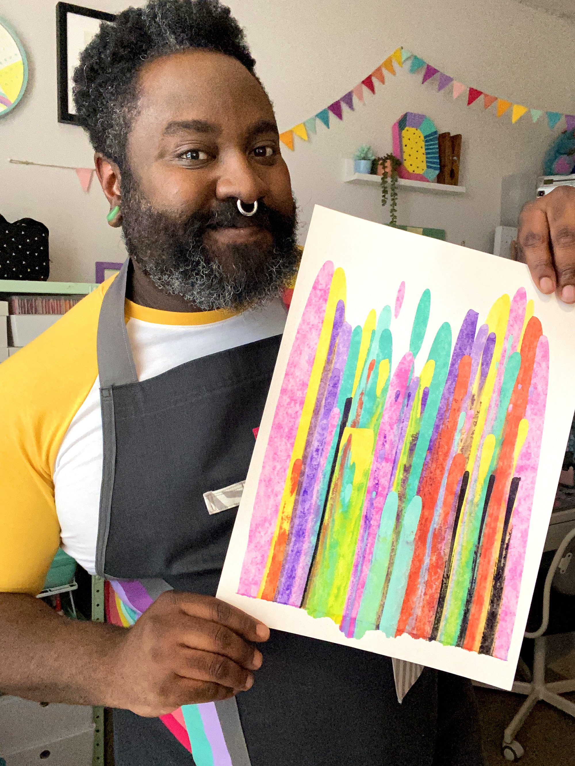 Squeegee Painting?