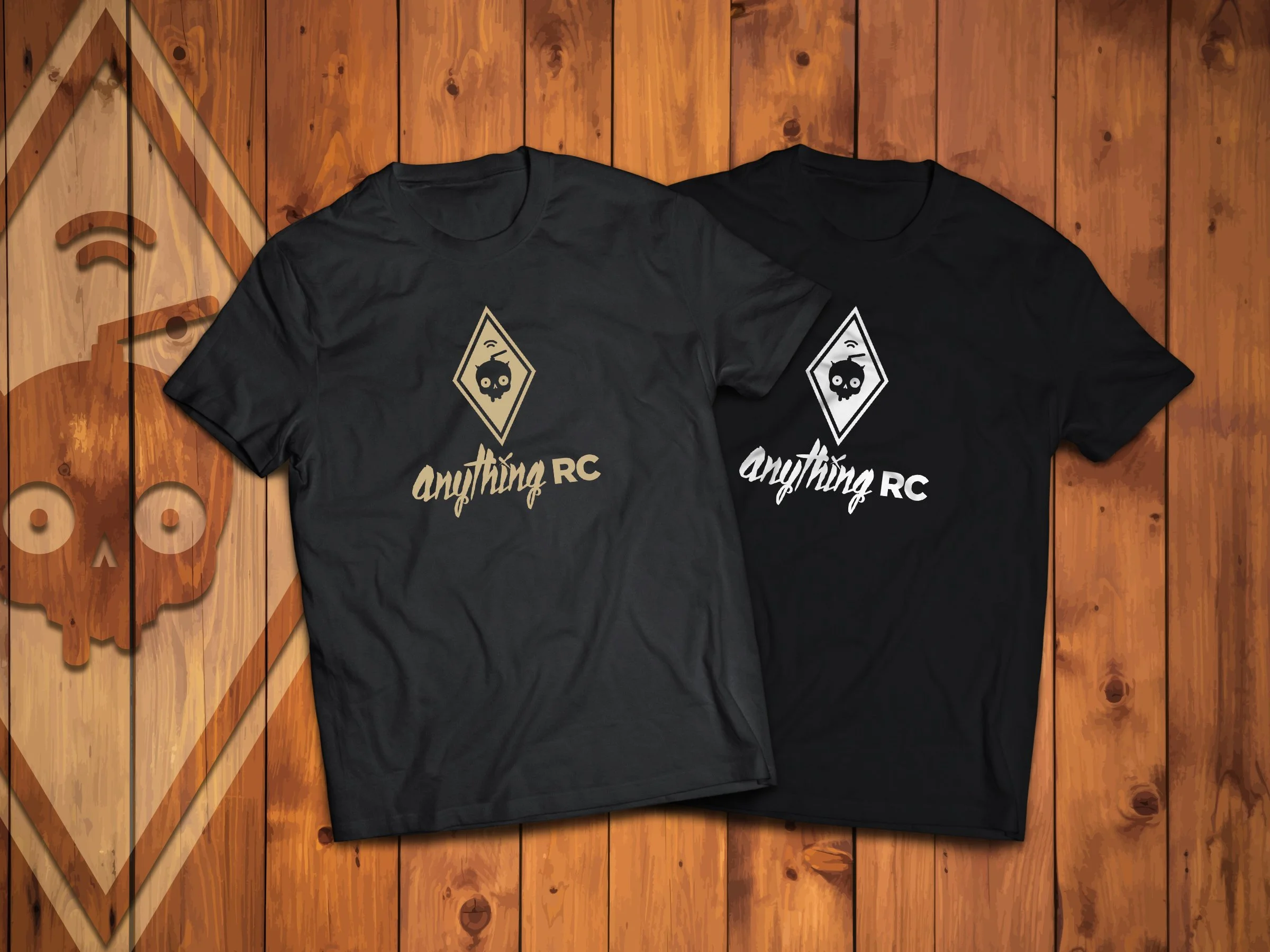 Hobby shop logo design / signage / merch