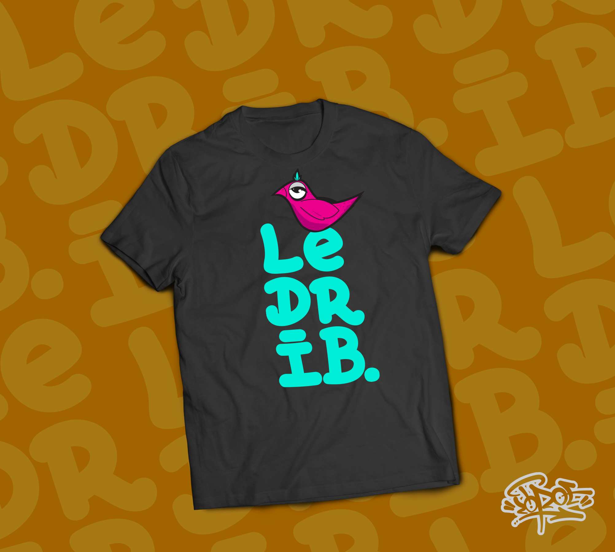 LeDrib shirt design