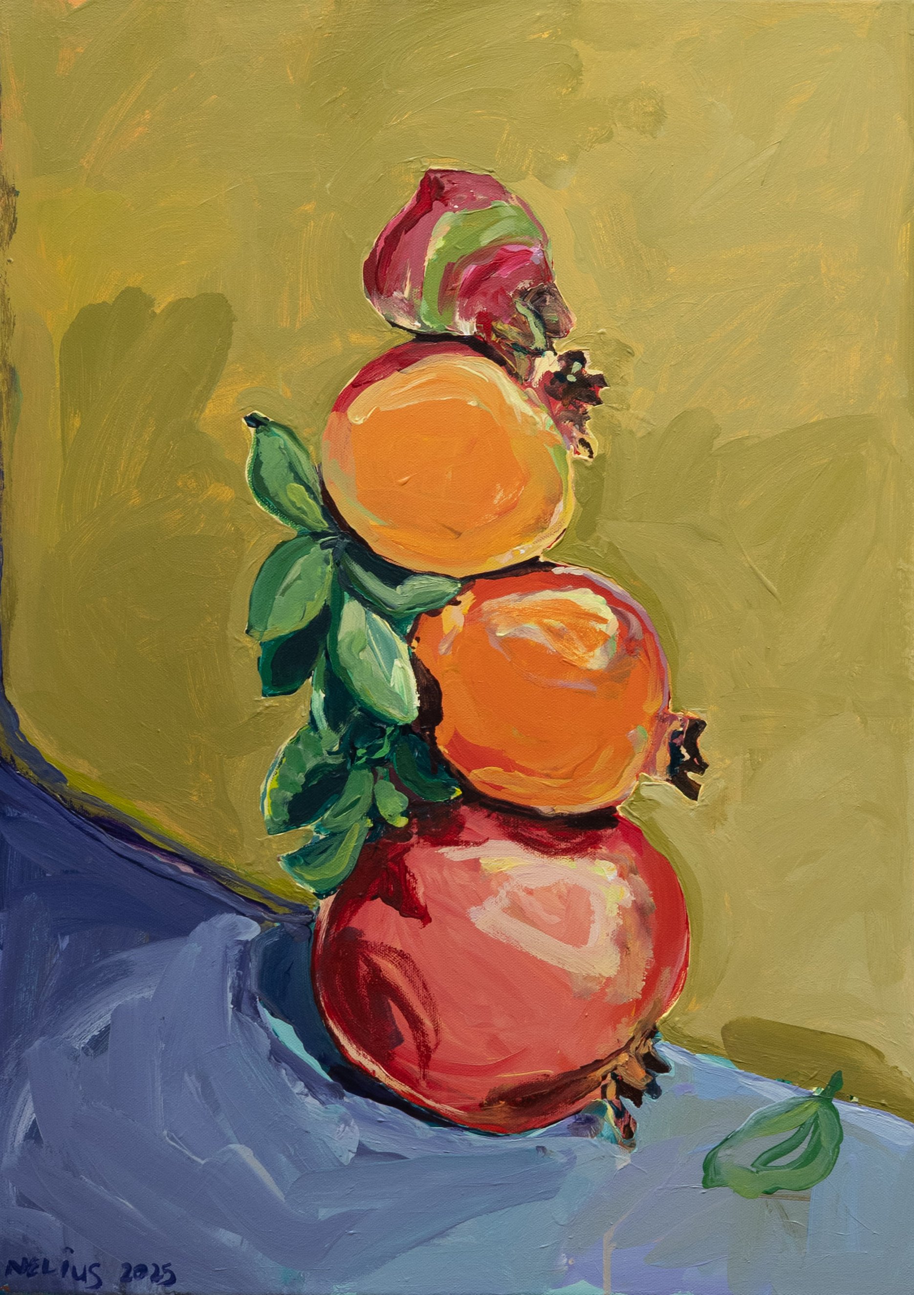 Miró's pomegranates