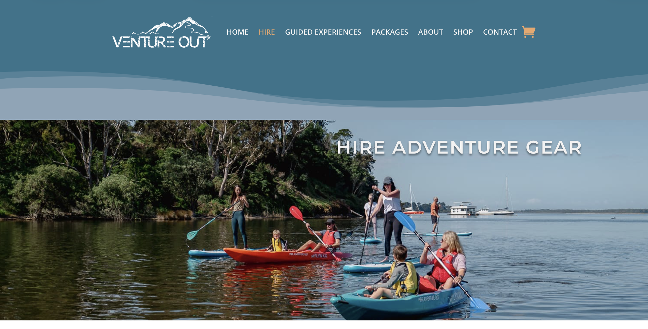 People paddling in Lakes Entrance for Venture Out