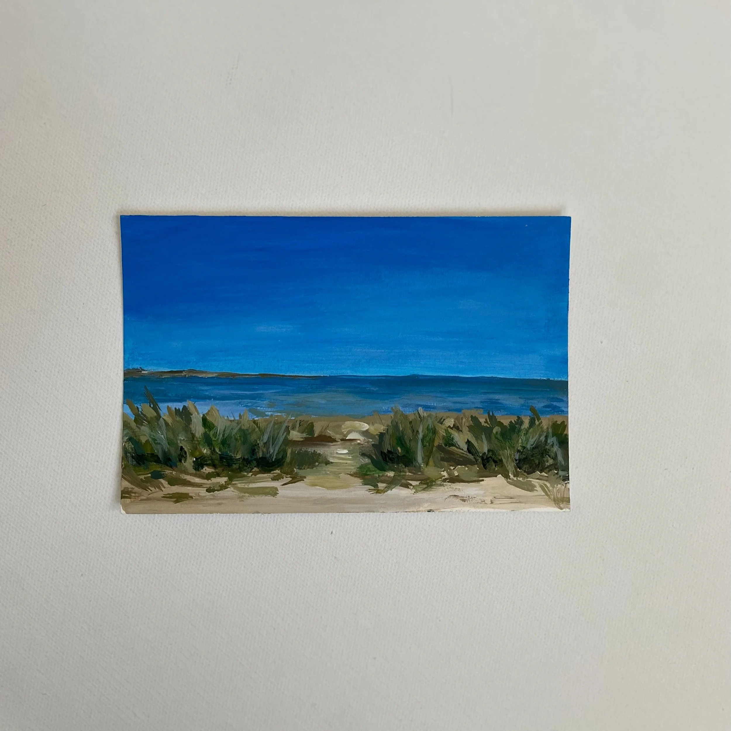 Florida #5, 4"x6",  acrylic on paper