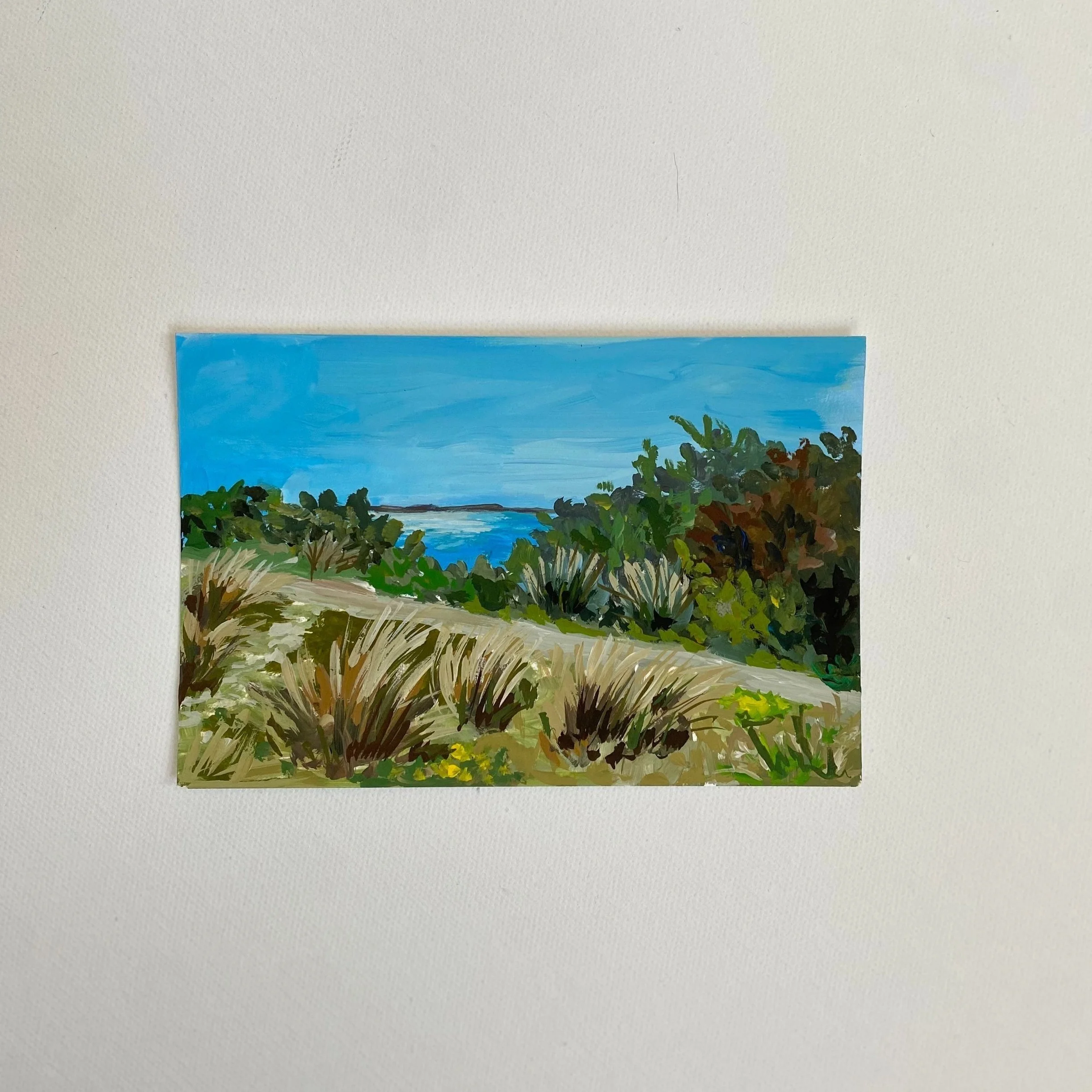 Florida #8, 4"x6",  acrylic on paper