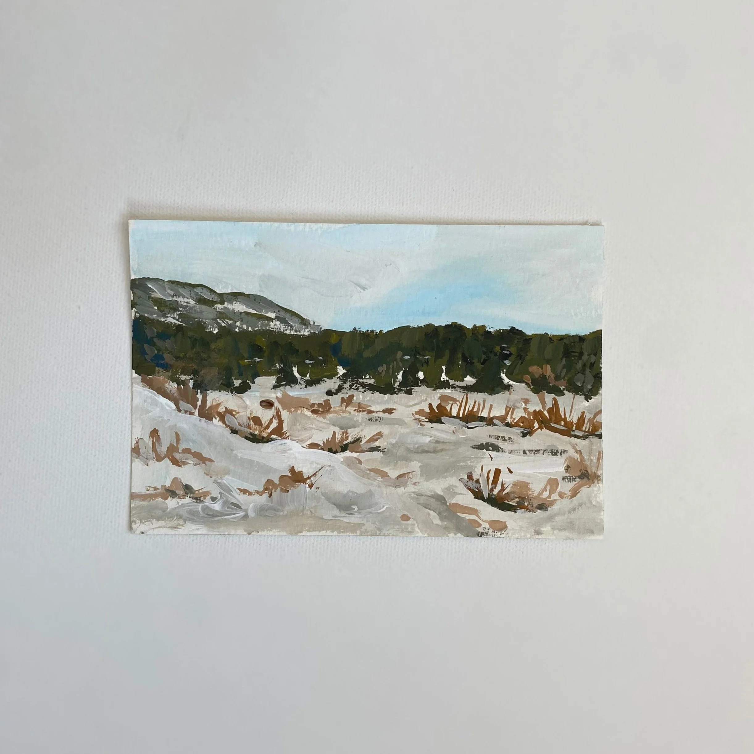 Colorado #5, 4"x6", Acrylic on paper