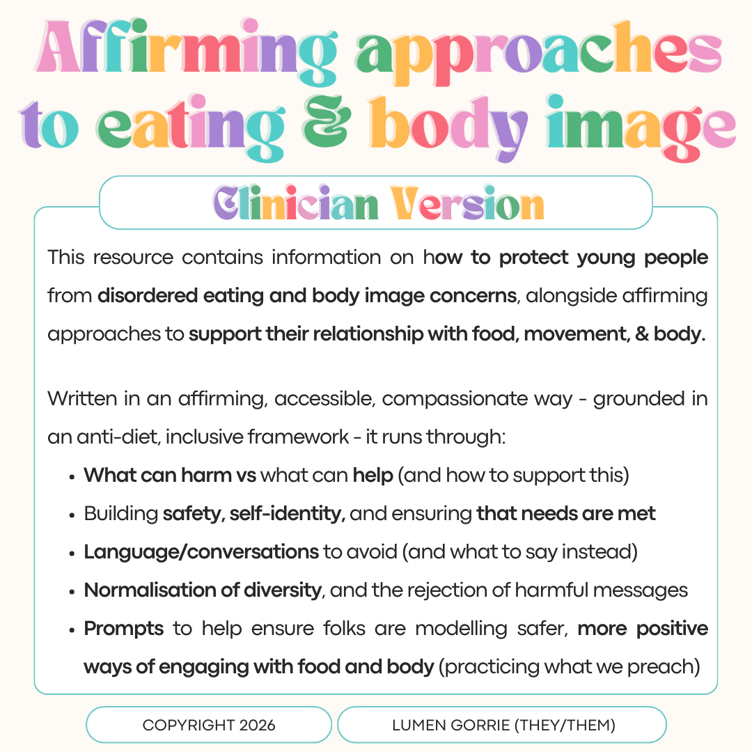 Affirming Approaches to Eating & Body Image - Clinician License/Use