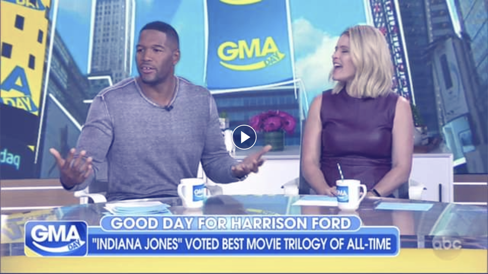 My campaign for  VUDU  being covered by  GMA 