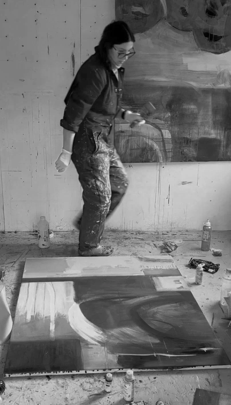 and the freedom and possibility I find in the process of painting