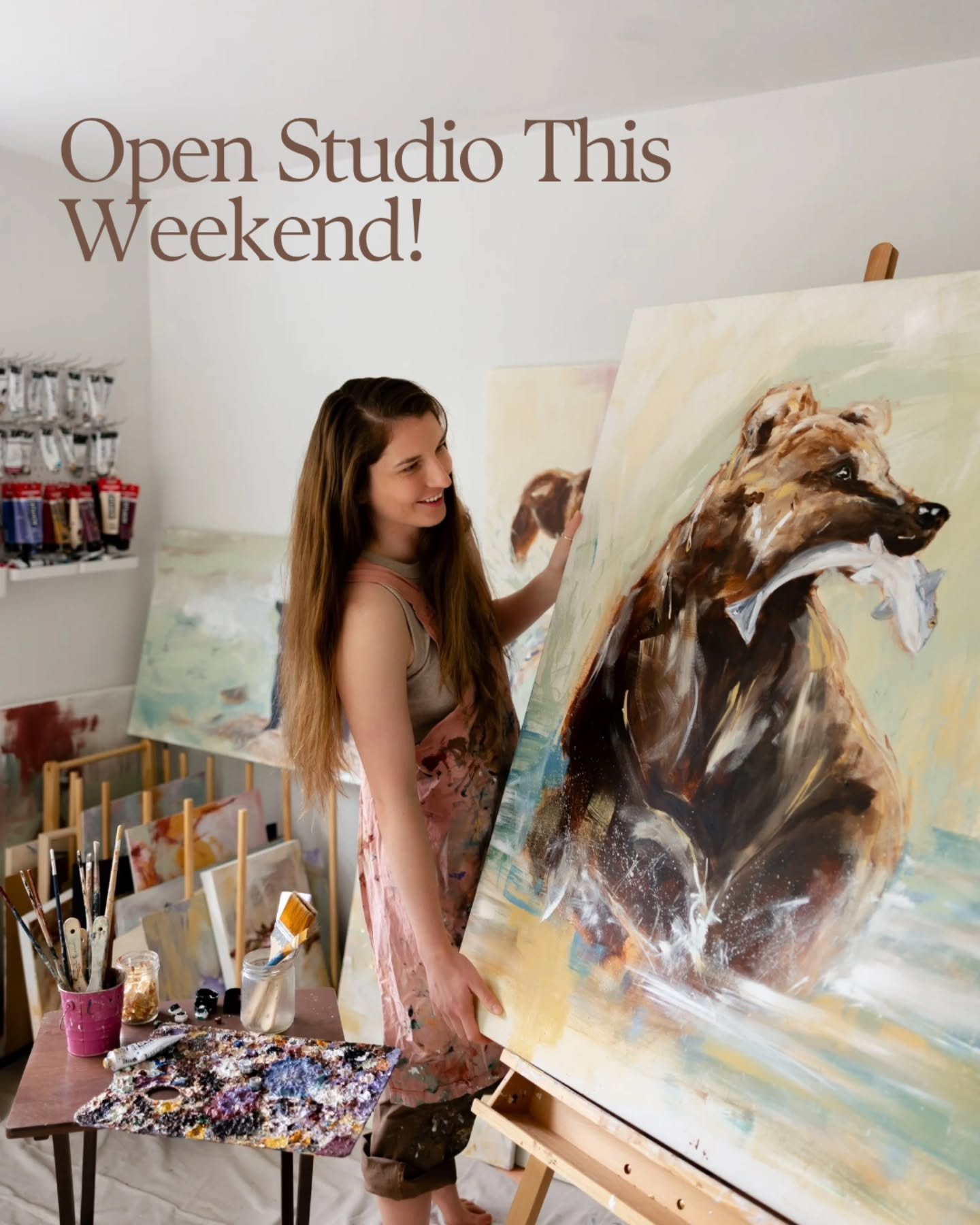 This weekend I will be opening my studio as part of the @wkartscouncil Culture Tour! 

You can find my studio in downtown Nelson at 614B Jospehine Street, you can even grab some Gelato at @ginasgelato on your way (it's just round the corner 😋) 

I h
