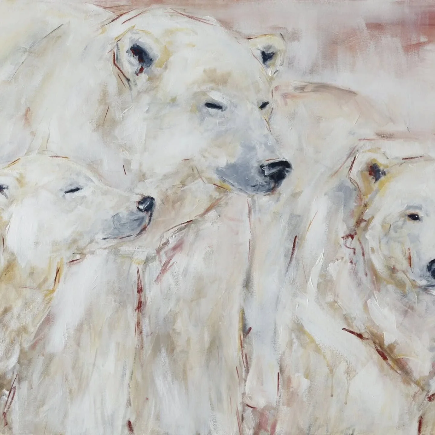 Some of my favourites from the last few years ✨️ - prints available of all of these 

#bearpainting #canadianartist #canadianwildlifeartist #polarbearpainting #blackbear