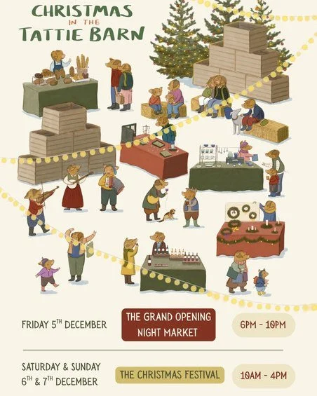 If you&rsquo;re a Christmas lover, you need to check out Christmas in the Tattie Barn with @arngaskhomefarm 🎄 The most wonderful 3 day festive weekend with a twist ✨

🎉 Friday 5 Dec | 6&ndash;10pm
Grand Opening Night Market (aka the party edition!)