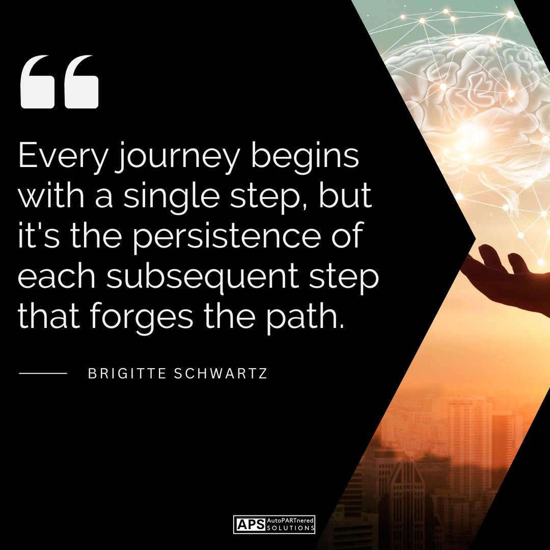 Every journey begins with a single step, but it's the persistence of each subsequent step that forges the path.
.
.
.
#innovation