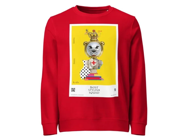 Most Stylish Squad - Gold Edition - Unisex Organic Sweatshirt