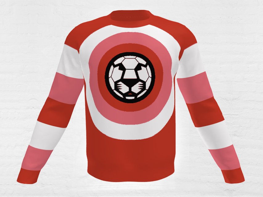 FOOTBALL | Knitted crew neck sweater