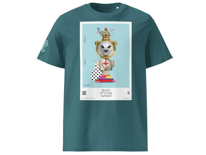 Most Stylish Squad - Unisex organic ribbed neck t-shirt