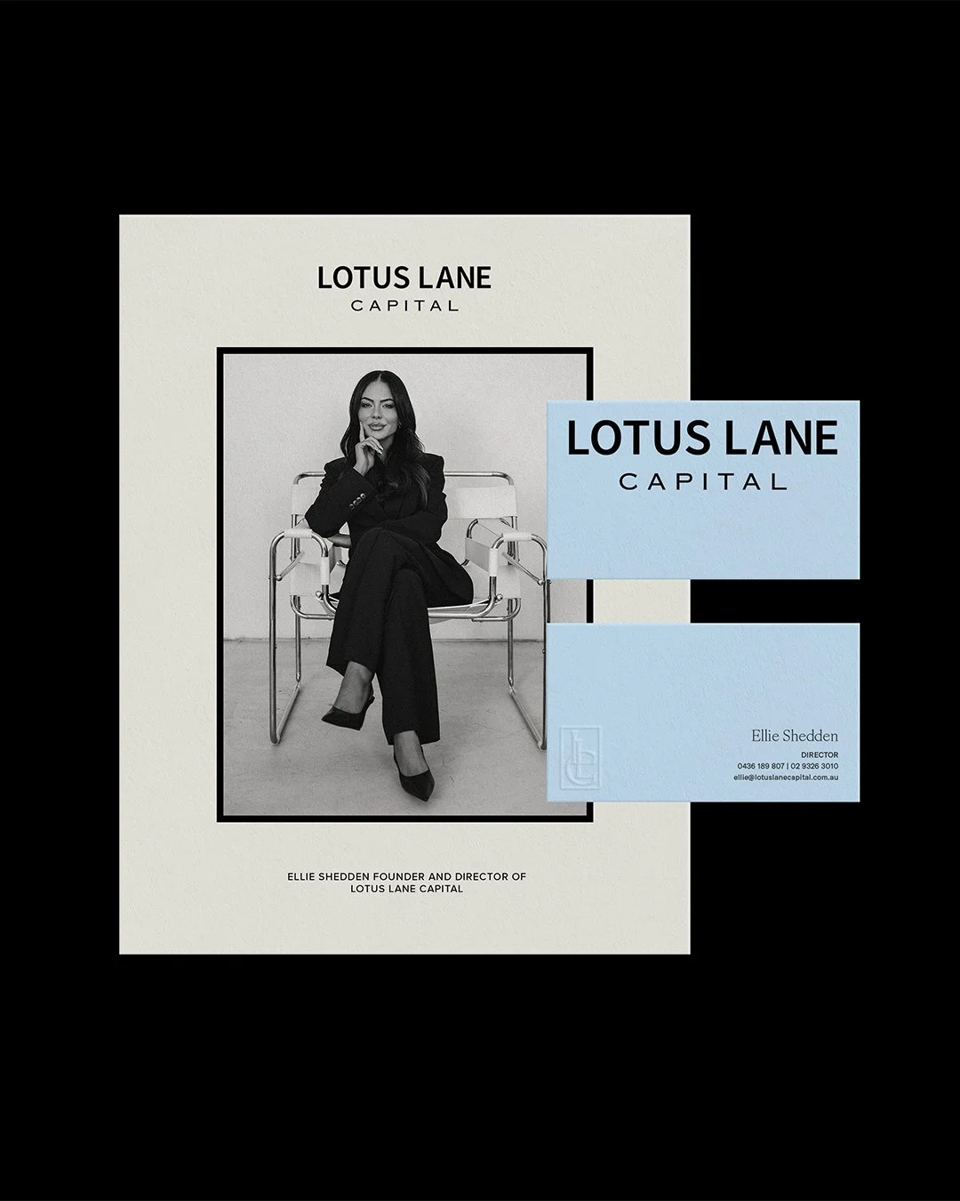 Stationary &amp; social assets for @lotus.lane.capital
