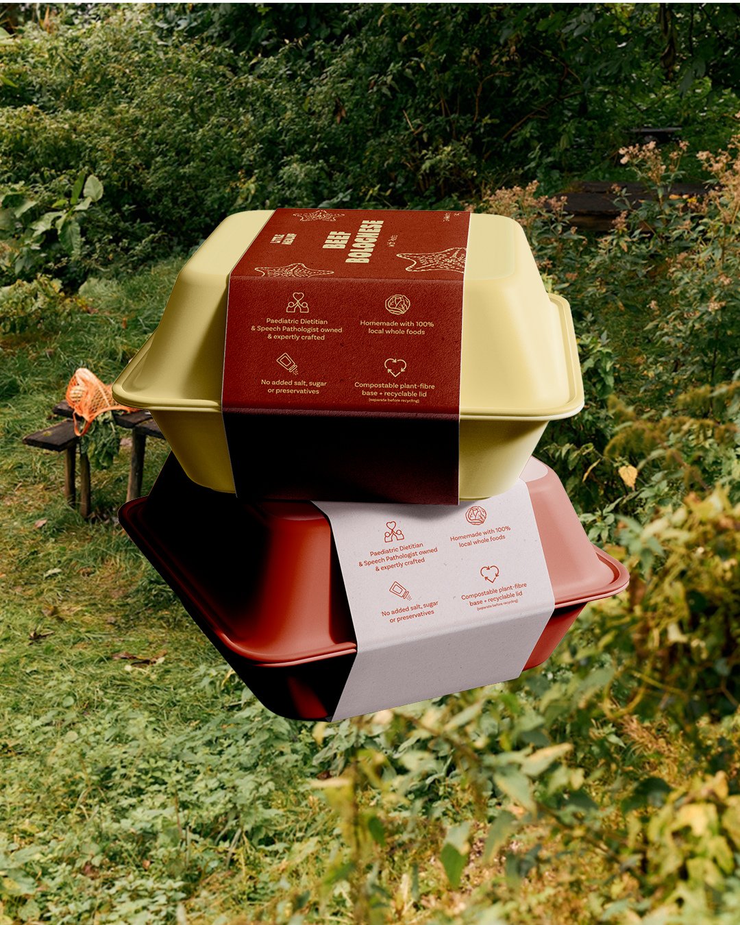 Conscious packaging, considered designs for @littlemealup