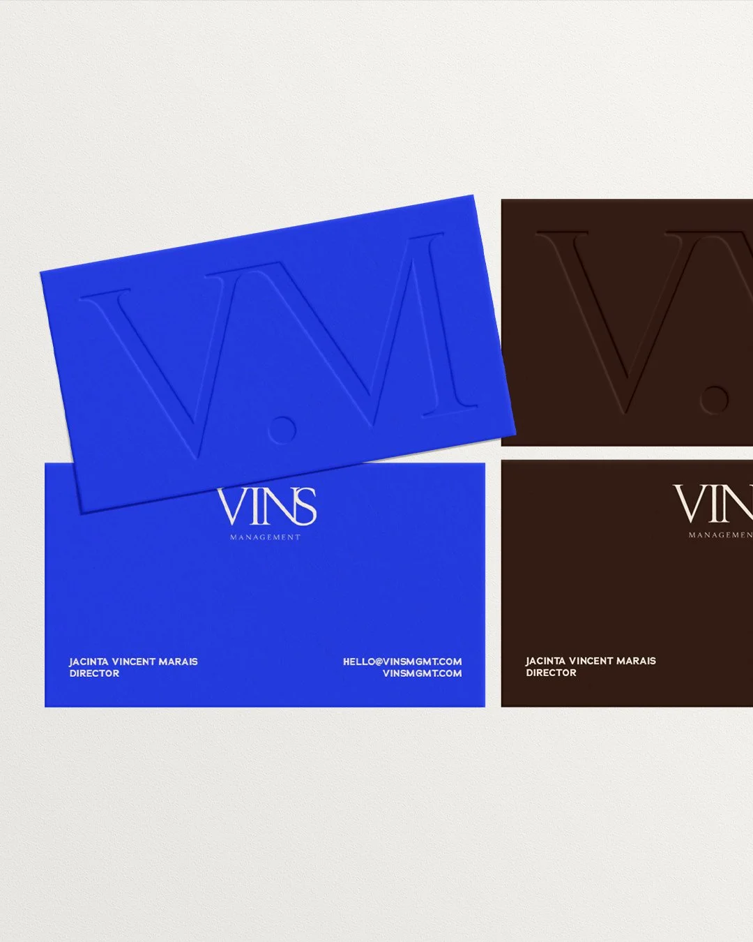 BRAND IDENTITY for @vinsmgmt