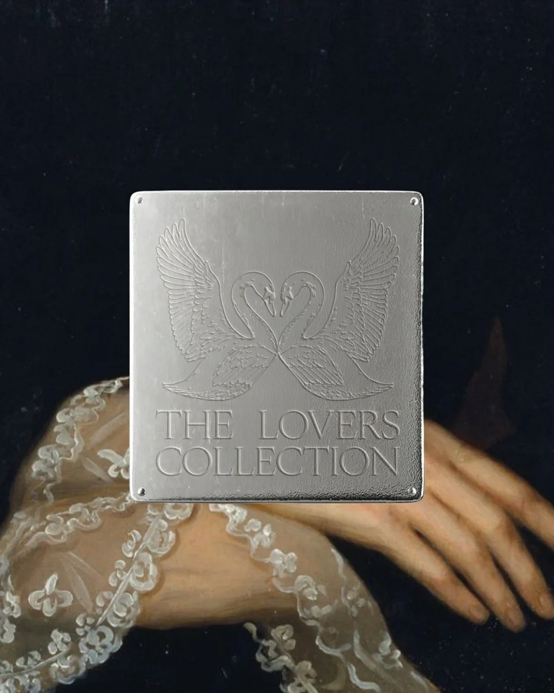 Branding for @theloverscollection_ 🦢 A visual language for love in its most considered form.⁠
⁠
Inspired by the Romantic Era, their work is grounded in the belief that the most meaningful imagery comes not from perfection, but from emotion, instinct
