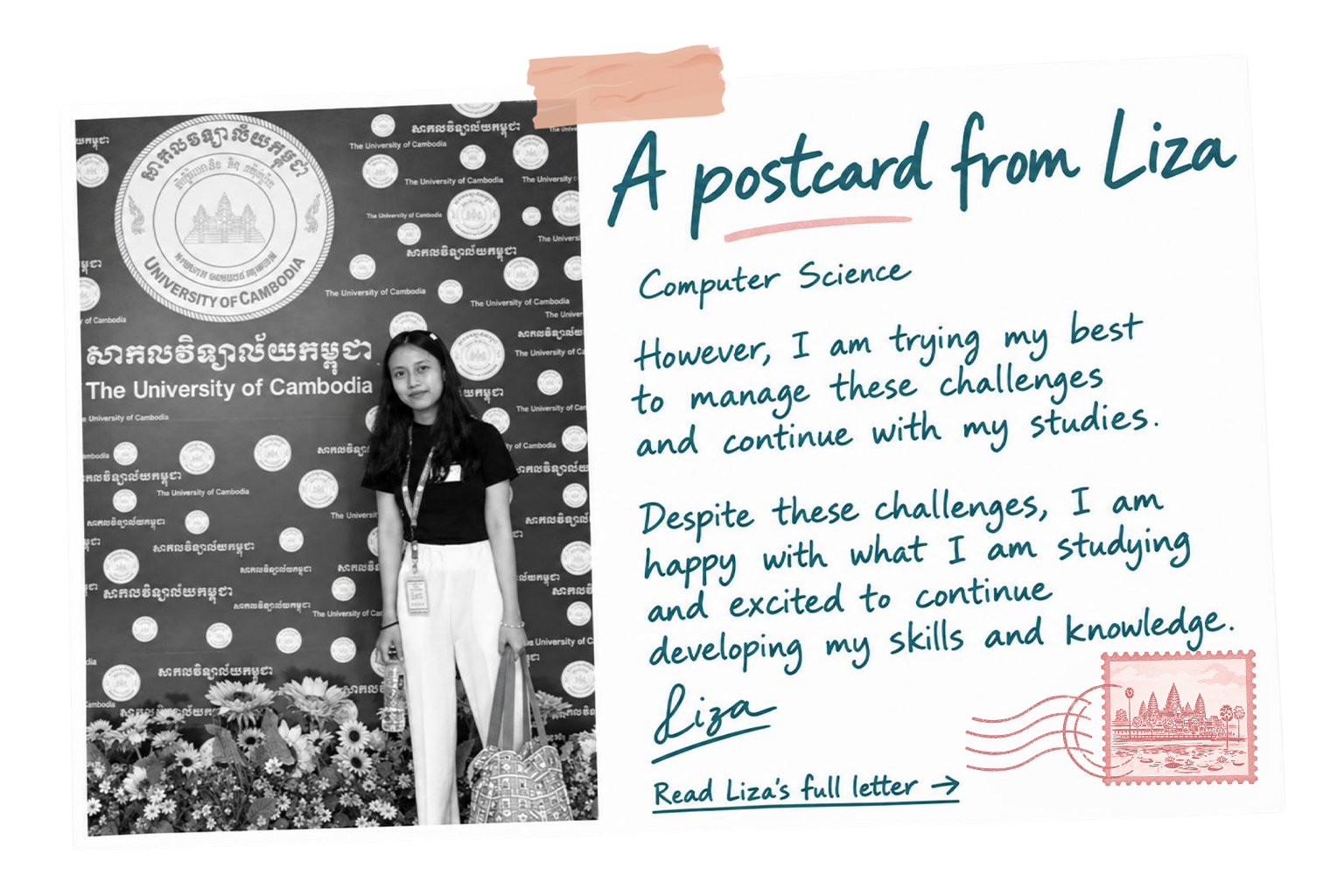 Letter from Liza 