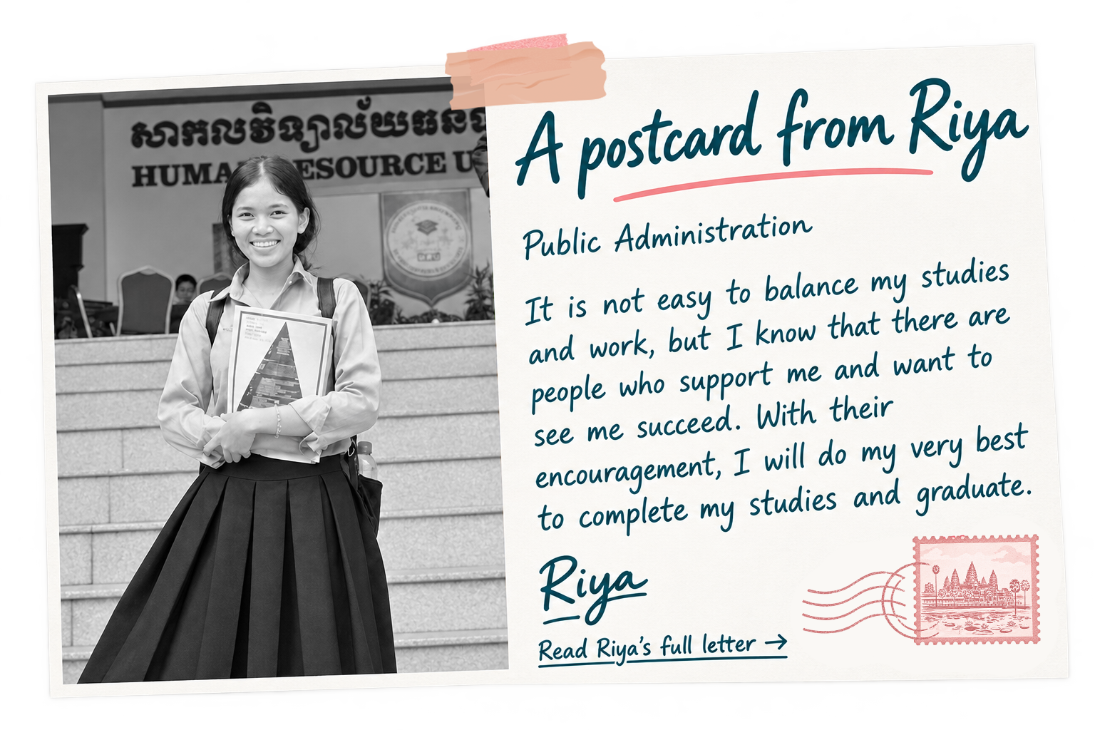Letter from Riya 