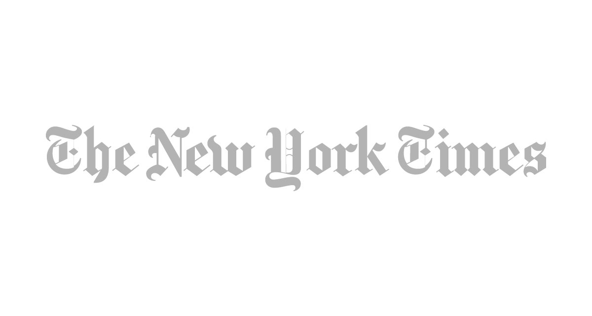 The New York Times logo in blackletter font